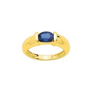 Bague Femme - saphir - Or 18 Carats