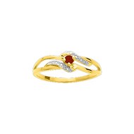 Bague Femme - rubis - Or 18 Carats