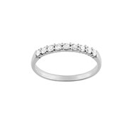 Bague Femme - Or 18 Carats - Diamant 0,23 Carats