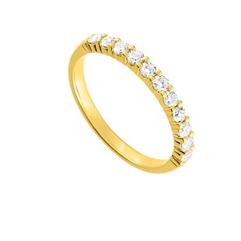 Bague Femme - Or 18 Carats - Diamant