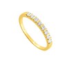 Bague Femme - Or 18 Carats - Diamant 0.25 Carats - vue V2