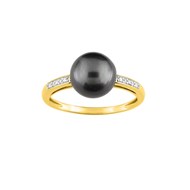 Bague Femme - Or 18 Carats - Diamant 0,02 Carats