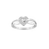 Bague Femme - Or 18 Carats - Diamant 0,02 Carats - vue V1