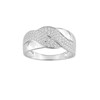 Bague Femme - Or 18 Carats - Diamant 0,04 Carats - vue V1