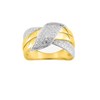 Bague Femme - Or 18 Carats - Diamant 0,05 Carats - vue V1