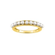 Bague Femme - perle - Or 18 Carats