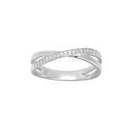 Bague Femme - Or 18 Carats - Diamant 0,07 Carats