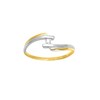 Bague Femme - Or 18 Carats - Diamant 0,04 Carats - vue V1