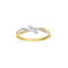 Bague Femme - Or 18 Carats - Diamant 0,03 Carats - vue V1