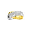 Bague Femme - Oxyde de zirconium - Or 18 Carats - vue V1