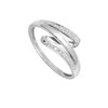 Bague Femme - Or 18 Carats - Diamant 0,02 Carats - vue V2