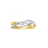 Bague Femme - Or 18 Carats - Diamant 0,1 Carats - vue V1