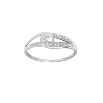 Bague Femme - Or 18 Carats - Diamant 0,01 Carats