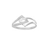 Bague Femme - Or 18 Carats - Diamant 0,01 Carats - vue V1