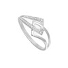 Bague Femme - Or 18 Carats - Diamant 0,01 Carats - vue V2