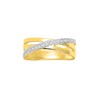 Bague Femme - Or 18 Carats - Diamant 0,07 Carats - vue V1