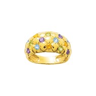 Bague Femme - pierres fines - Or 18 Carats
