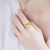 Bague Femme - pierres fines - Or 18 Carats - vue V3