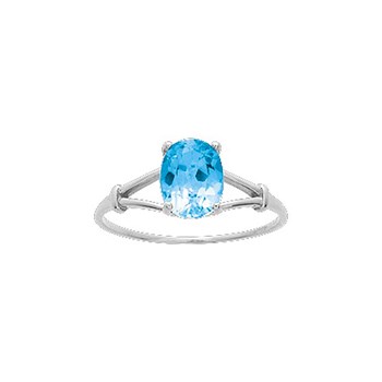 Bague Femme - topaze - Or 18 Carats
