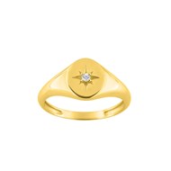 Bague Femme - Oxyde de zirconium - Or 18 Carats