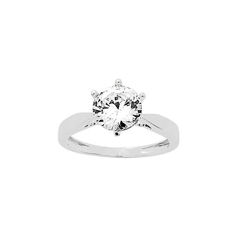 Bague Femme - Oxyde de zirconium - Or 18 Carats