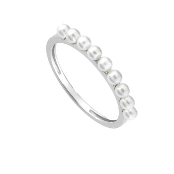 Bague Femme - perle - Or 18 Carats