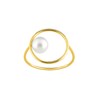 Bague Femme - perle - Or 18 Carats - vue V1
