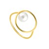 Bague Femme - perle - Or 18 Carats - vue V2