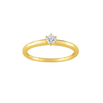 Bague Femme - Oxyde de zirconium - Or 18 Carats