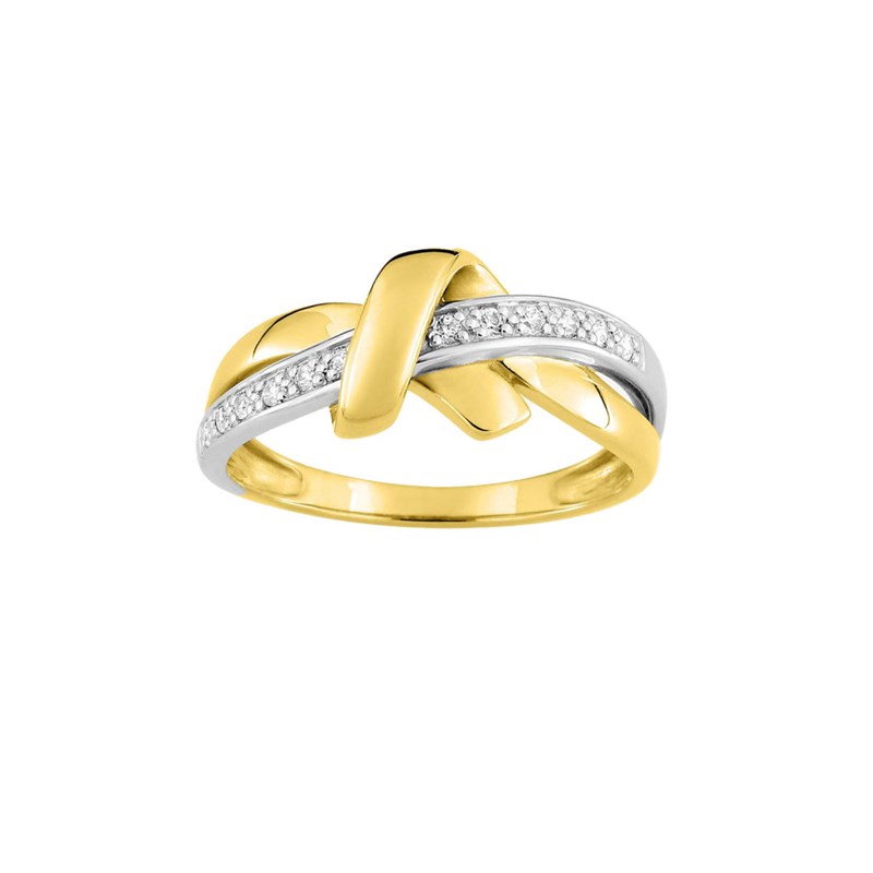 Bague Femme - Oxyde de zirconium - Or 18 Carats