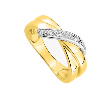 Bague Femme - Oxyde de zirconium - Or 18 Carats