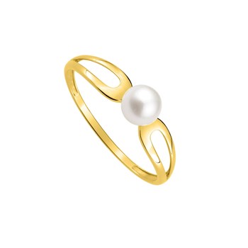 Bague Femme - perle - Or 18 Carats