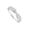 Bague Femme - Or 18 Carats - Diamant 0,03 Carats - vue V2