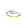 Bague Femme - Or 18 Carats - Diamant 0,09 Carats - vue V1