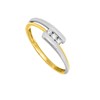 Bague Femme - Or 18 Carats - Diamant 0,09 Carats - vue V2