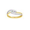 Bague Femme - Or 18 Carats - Diamant 0,1 Carats - vue V1