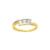 Bague Femme - Oxyde de zirconium - Or 18 Carats - vue V1