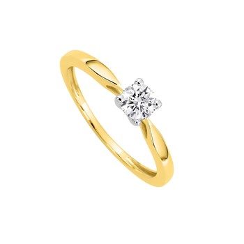 Bague Femme - Oxyde de zirconium - Or 18 Carats