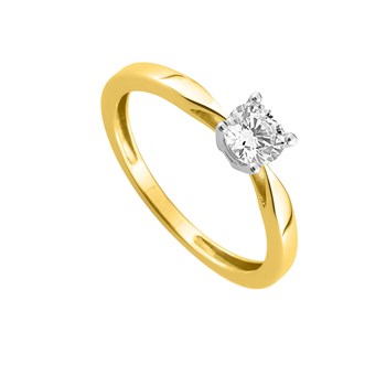 Bague Femme - Oxyde de zirconium - Or 18 Carats