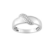 Bague Femme - Or 18 Carats - Diamant 0,14 Carats