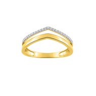 Bague Femme - Oxyde de zirconium - Or 18 Carats
