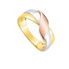 Bague Femme - Oxyde de zirconium - Or 18 Carats - vue V2