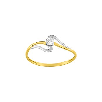 Bague Femme - Oxyde de zirconium - Or 18 Carats