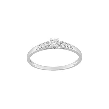 Bague Femme - Oxyde de zirconium - Or 18 Carats
