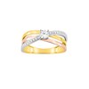 Bague Femme - Oxyde de zirconium - Or 18 Carats - vue V1