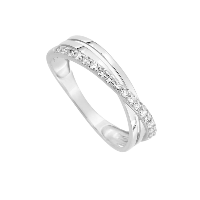 Bague Femme - Oxyde de zirconium - Or 18 Carats - vue 2