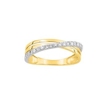 Bague Femme - Oxyde de zirconium - Or 18 Carats