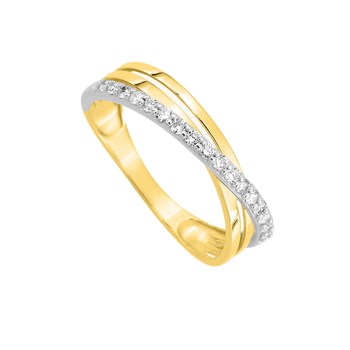 Bague Femme - Oxyde de zirconium - Or 18 Carats