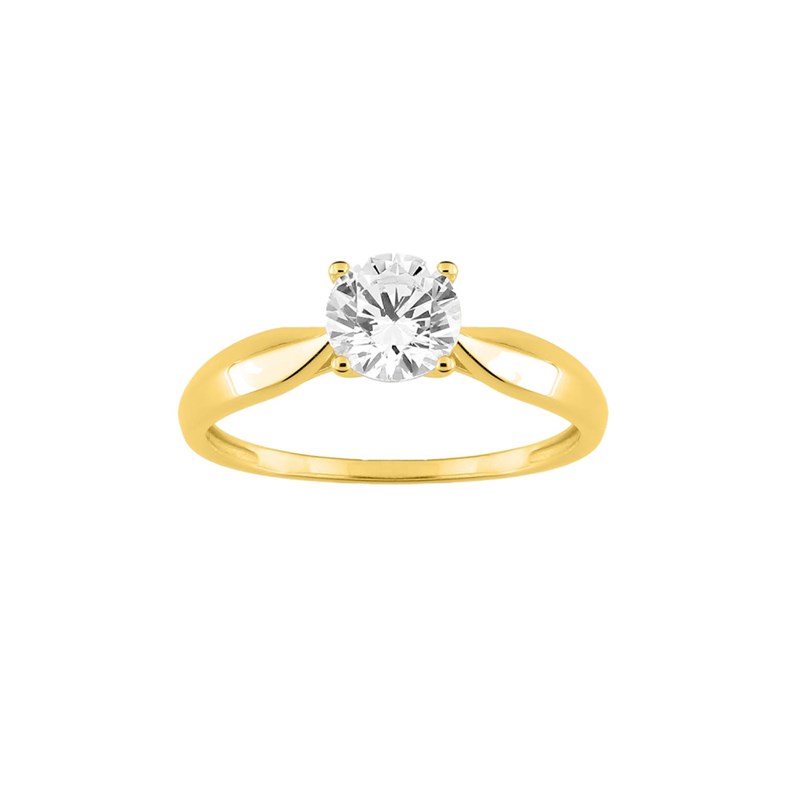 Bague Femme - Oxyde de zirconium - Or 18 Carats