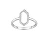 Bague Femme - Or 18 Carats - Diamant 0,16 Carats - vue V1